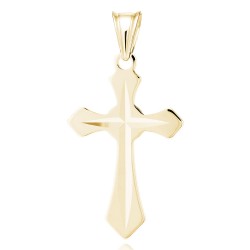 Cruciulita argint placată cu aur galben DiAmanti K0246G-DIA (Argint 925‰ 1,2 g.)